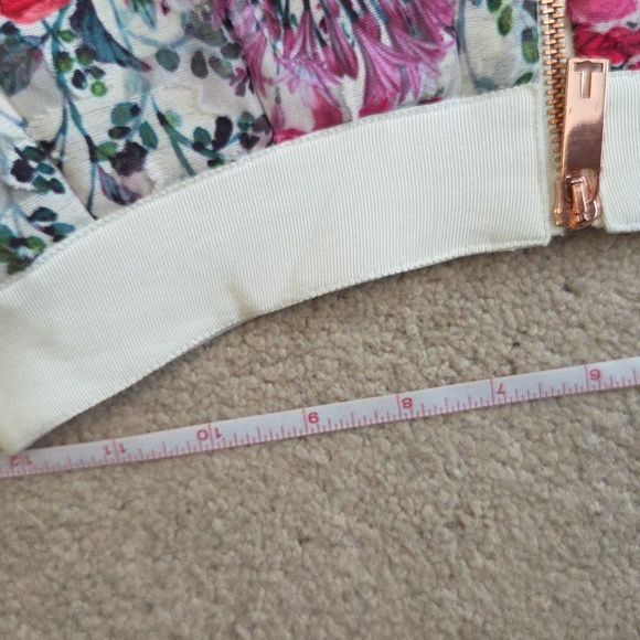 Ted baker floral skirt with pockets - Picture 7 of 8